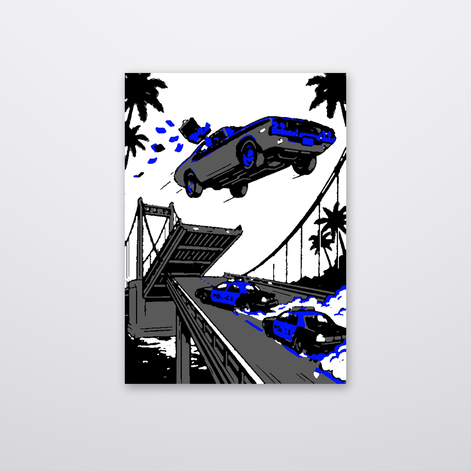 Bridge Jump Pursuit (2.5D)